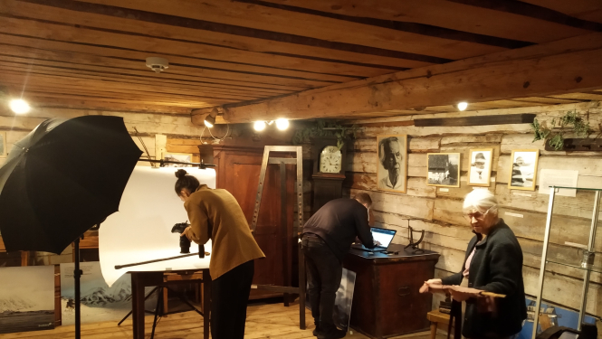 Krājuma digitalizācijas process Jāņa Jaunsudrabiņa memoriālajā muzejā “Riekstiņi”