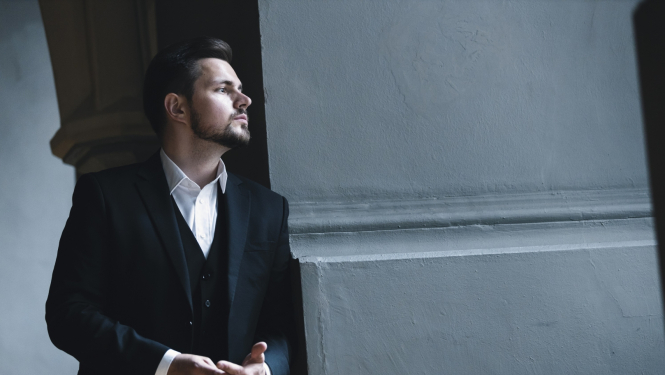 Komponists Jēkabs Jančevskis, foto: Jānis Porietis