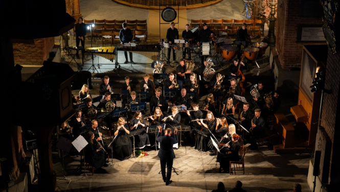 Jāzepa Mediņa Rīgas Mūzikas vidusskolas (JMRMV) pūtēju orķestris