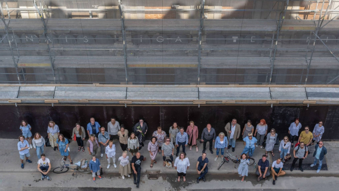 JRT kolektīva kopbilde, foto: Jānis Deinats.