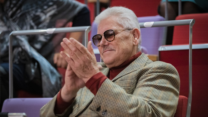 Komponists Juris Karlsons, foto: Jānis Vecbrālis