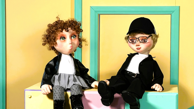 Izrādes “Kādā dienā Otrādā” vizuālais materiāls