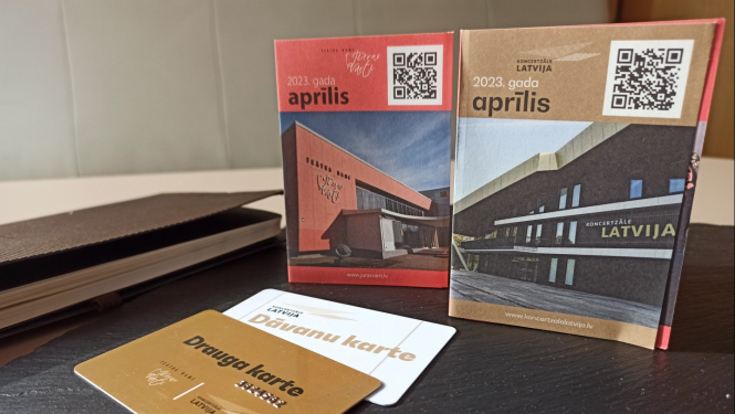 Bukleti ar pasākumu programmu