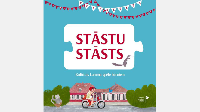 Latvijas kultūras kanona stāstu puzle bērniem “Stāstu stāsts”