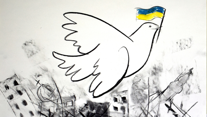 Foto – Jelgavas Mākslas skolas skolotājas Kristīnes Veinbergas zīmējums