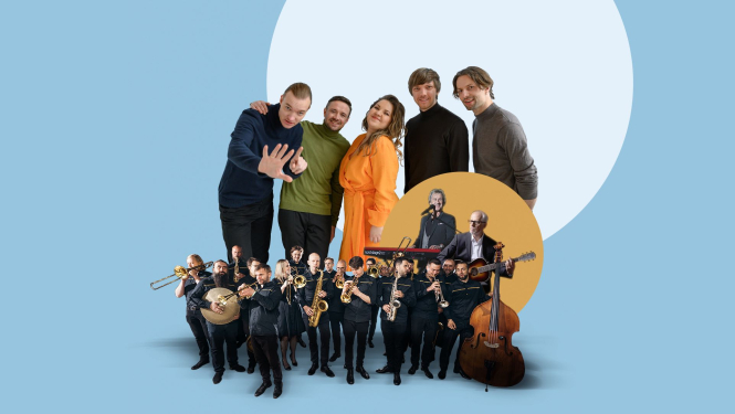 Kristīne Prauliņa, Latvijas Radio bigbends un grupa "Remix"