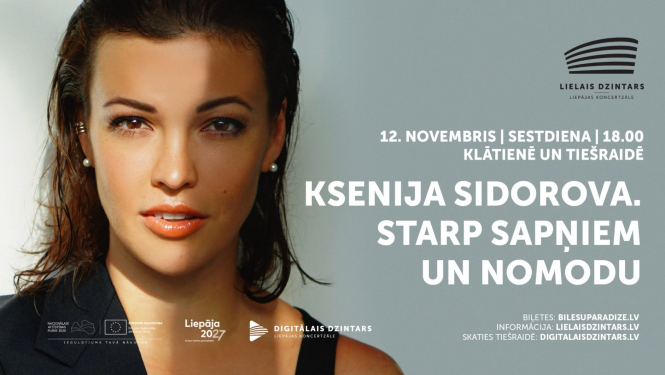 Akordeoniste Ksenija Sidorova 