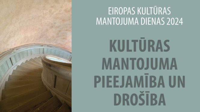 Eiropas kultūras mantojuma dienu publicitātes attēls