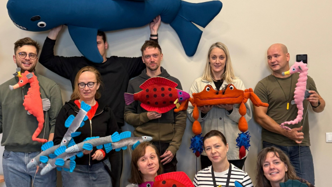 Izrādes “Lasis Stasis” mēģinājums