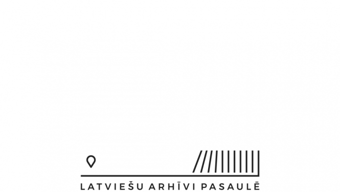 Digitālās kartes “Latviešu arhīvi pasaulē” vizuālā identitāte.