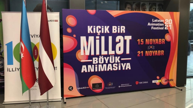 Azerbaidžānā notiek Latvijas animācijas festivāls