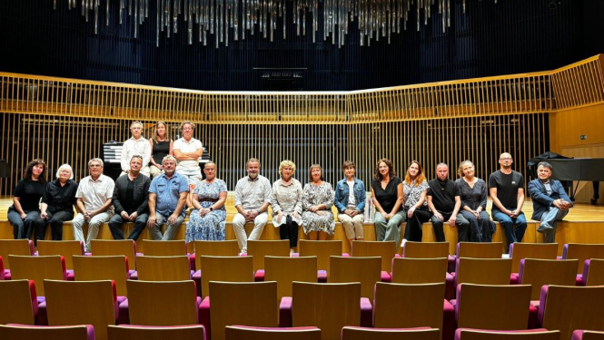 Latvijas koru diriģentu plenērs Ventspilī - kopbilde