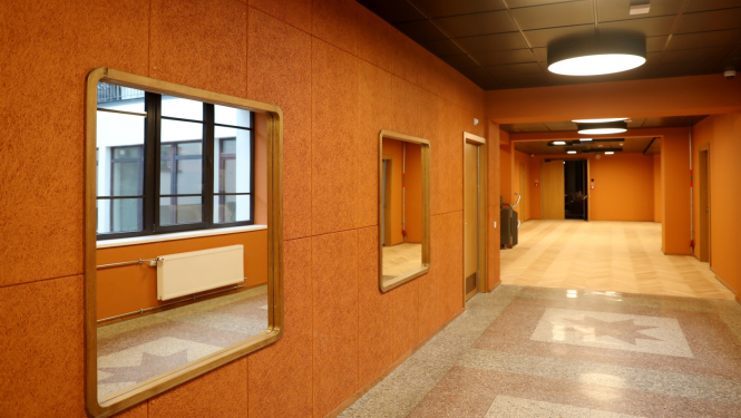 Latvijas Leļļu teātra interjers, foto: LETA Lita Millere