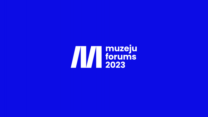 "Latvijas Muzeju forums 2023" logo