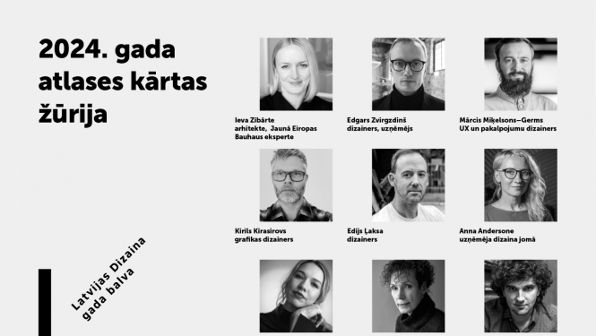 Latvijas Dizaina gada balvas 2024 atlases žūrija