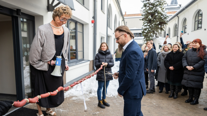 Tiek atklāta rekonstruētā Latvijas Leļļu teātra ēka, foto: Oskars Artūrs Upenieks / Kultūras ministrija