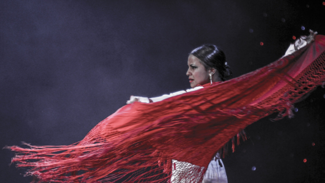 Flamenko māksliniece Letīcija Domingesa (Letizia Domínguez)