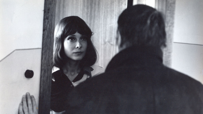 Aktrise Astrīda Kairiša, foto: Ludmila Tjurina, Rīgas Kino muzeja arhīvs