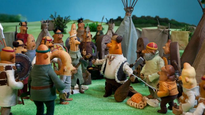 Animācijas filmas tēli, cilvēki