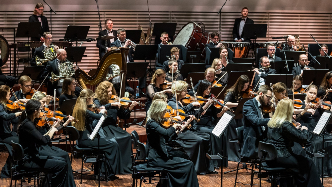 Liepājas simfoniskais orķestris, foto: Jānis Vecbrālis.