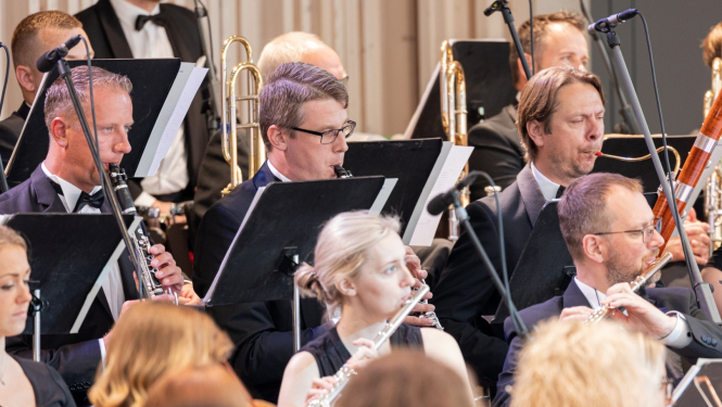 Liepājas simfoniskais orķestris, foto: Jānis Vecbrālis.