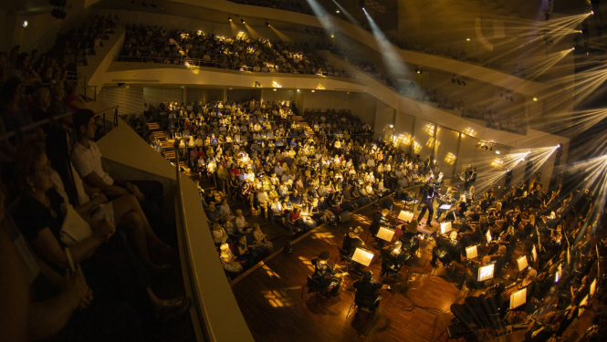 Liepājas simfoniskais orķestris, foto: Jānis Vecbrālis.