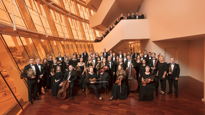 Liepājas simfoniskais orķestris, foto: Reinis Hofmanis.