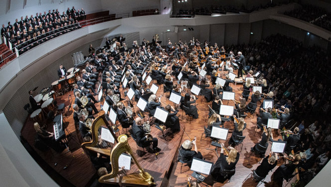 Liepājas simfoniskais orķestris, foto: Jānis Vecbrālis.