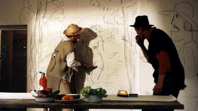 Kadrs no Jāņa Streiča spēlfilmas "Likteņdzirnas" (1997)