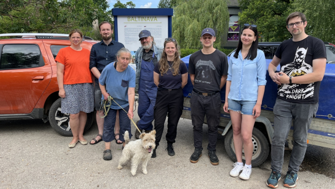 LKA pētnieki Baltinavā