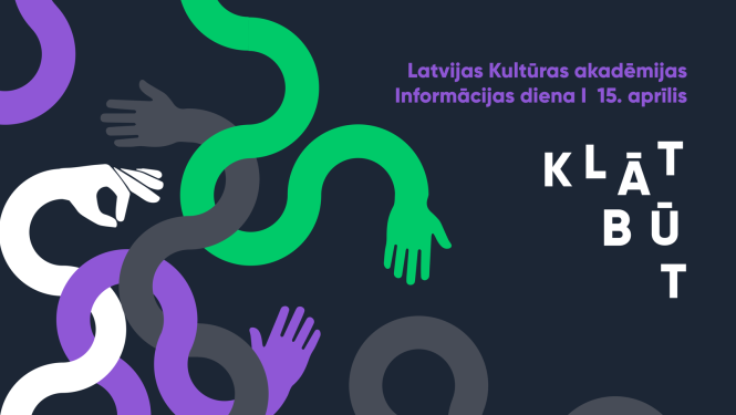 Afiša ar tekstu par 15.aprīļa informācijas dienu