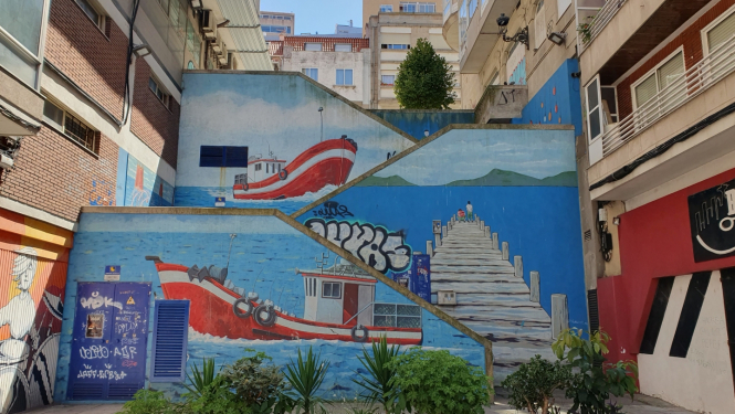 Ielu māksla pilsētvidē