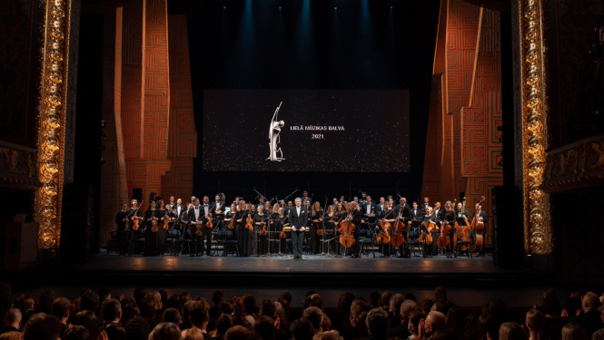 Lielās mūzikas balvas 2021 pasniegšanas ceremonija, foto: Kaspars Balamovskis
