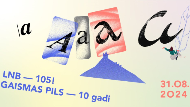 LNB 105. dzimšanas dienas publicitātes plakāts