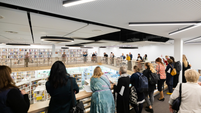 Konferences apmeklētāji