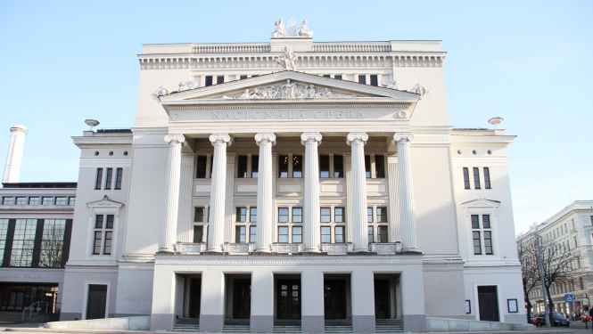 Latvijas Nacionālās opera un baleta ēka, foto: Daiga Vīksna