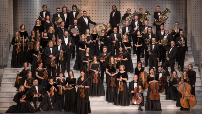 Latvijas Nacionālās operas simfoniskais orķestris, foto: Jānis Deinats.