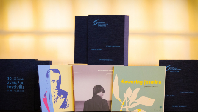 Liepājas Simfoniskais orķestris prezentē  3 jaunus mūzikas ierakstus