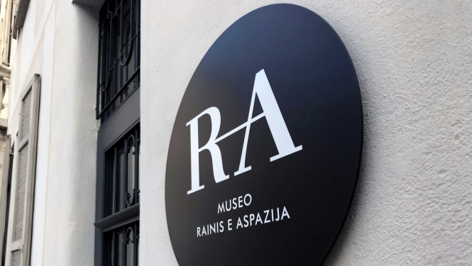 Raiņa un Aspazijas muzeja ekspozīcija Lugānā, Kastaņolā, Šveicē