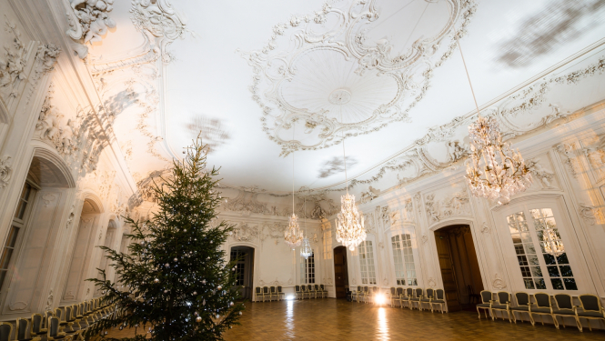 Rundāles pils zāle