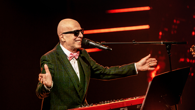 Komponists Mārtiņš Brauns LTV Z studijā.