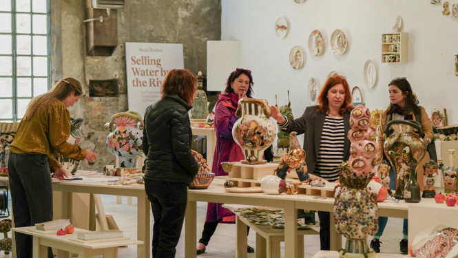 Latvijas paviljona vizuālais materiāls, foto: Aleksejs Beļeckis