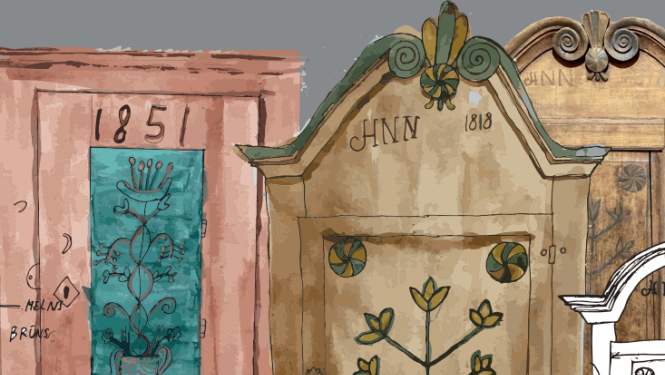 Latvijas Nacionālā kultūras centra radošo projektu konkursa “Mantojums” vizuālais materiāls