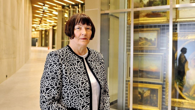 Latvijas Nacionālā mākslas muzeja direktore Māra Lāce, foto: Kristaps Kalns