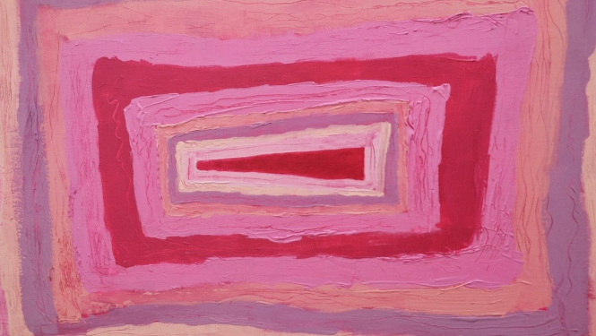 Izstādes gleznas fragments