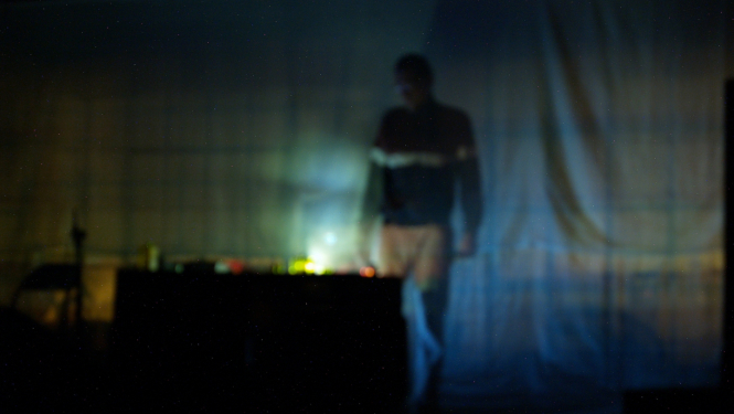 Marko Timlins. Koncerts un performance “SENSORĀ_SKAŅU_MAŠĪNA”, 2023.