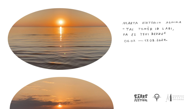 Martas Viktorijas Agrumas izstādes “Tas tomēr ir labi, ka es tevi redzu” vizuālais materiāls