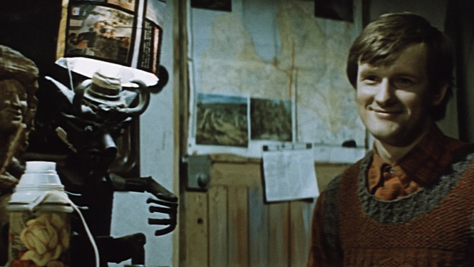 Jānis Paukštello filmā "Mans draugs nenopietns cilvēks"