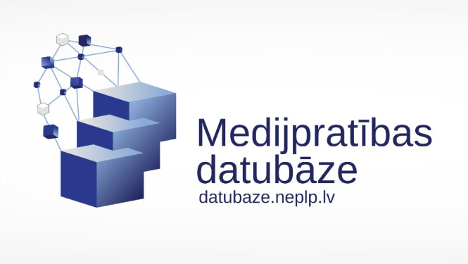 Latvijas medijpratības datubāzes vizuālais materiāls