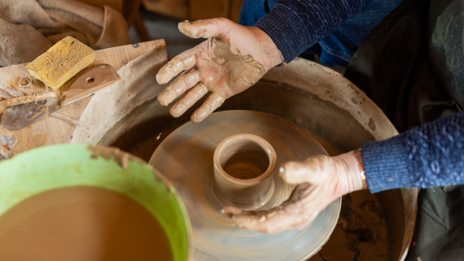 Amatniecība, foto no LNKC arhīva.